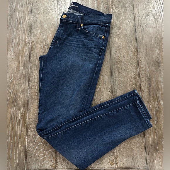 7 For All Mankind Indigo Skinny Jeans - Picture 12 of 12